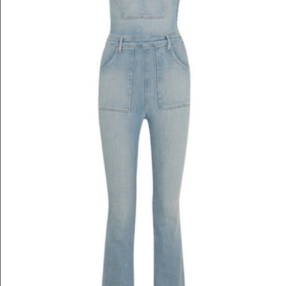 FRAME denim Le High Stretch Denim Overalls